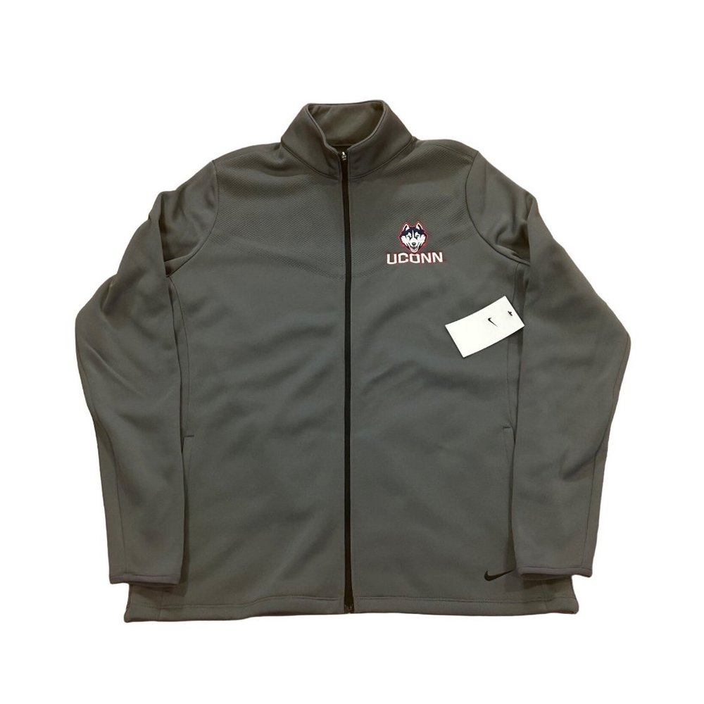 Nike Golf UConn Huskies Women's Full Zip Jacket Size XL Gray SNY NWT